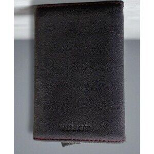 VULKIT TriFold RFID Blocking Dark Gray Credit Card Wallet